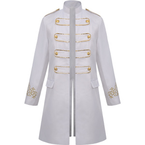 欧洲宫廷礼服白马王子外套绅士服装男士复古文艺复兴话剧歌剧演出