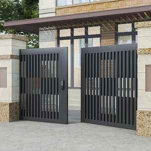 许有利888淘宝入户铝艺别墅大门庭院户外花园门单双开门电动移门