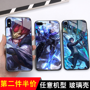王者荣耀手机壳oppoa83/A1/A73/A59S钢化玻璃套A57李白a37凤求凰a37m情侣a33貂蝉A79皮肤findx周边A77定制A59