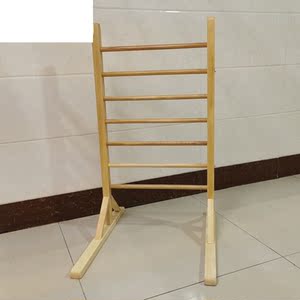 梯背架儿童康复实木梯背椅肩悌康复训练器实木架阶梯架平衡训练