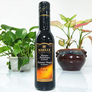 maille魅雅摩德纳调味醋0脂低卡沙拉汁香醋黑醋balsamic vinegiar