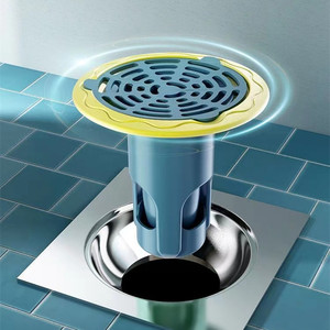 地漏防臭器卫生间通用内芯下水道防反味反水神器下水道滤网防头发