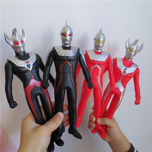 赛文奥特曼软胶人偶 大号奥特曼六兄弟黑暗泰罗赛文可动模型玩具