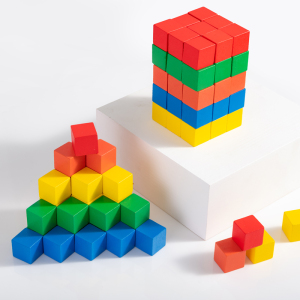 tb57442060973淘宝正方体积木数学教具小学生木制立方体小方块拼搭