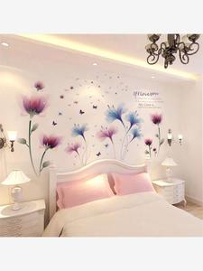 温馨小清新墙贴墙花贴画墙面贴纸房间装饰品卧室床头创意墙纸自粘
