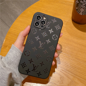 欧美大牌苹果13手机壳新款液态硅胶苹果11lv手机壳iphone12promax女神