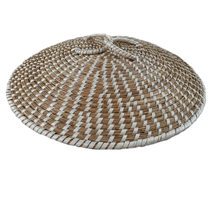 草编锅盖蒸锅盖子高盖家用老式蒸馒头圆形防滴水28/30/32/34/40cm