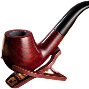 zobo烟斗手工烟丝叶石楠木烟锅老式传统旱烟斗烟草卷烟器斗粮配件