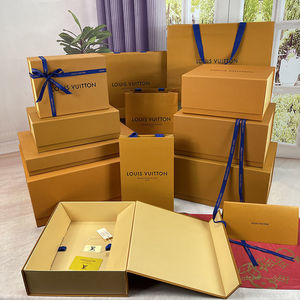 原版lv专柜正品礼品袋皮带钱包包装盒围巾卫衣服饰品礼品盒子纸袋