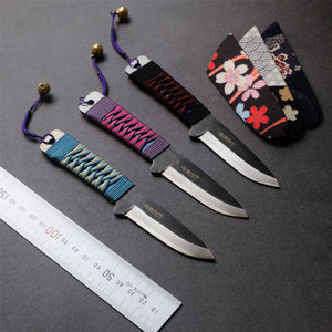 肥後守直刃小刀多功能edc随身小刀户外刀日本尾永驹印手工锻造