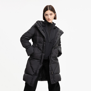 nome诺米女装长款羽绒服百搭休闲保暖棉服wgcd0147