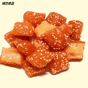 山东特产老式传统糕点蜜三刀现做现发密翻花芝麻条小零食1斤装
