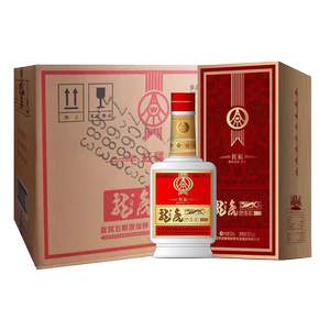 五粮液生态酿酒龙虎红福竹荪酒52度整箱500ml*6瓶送礼酒水