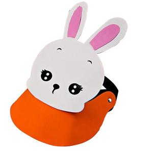 动物帽子头饰龟兔赛跑乌龟小白兔头套面具童话故事表演幼儿园道具