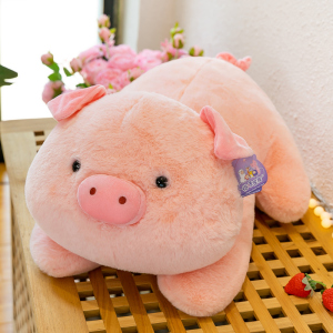 800人付款天猫小香猪玩偶布娃娃公仔猪抱枕女生睡觉床