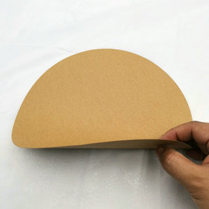 包邮圆形牛皮纸彩铅绘画黄色黑色素描纸手绘美术圆黑白圆纸250g