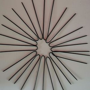 戏曲头饰配件插针戏剧用品大针u型插针不锈钢假发造型插针钢针