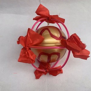 舞狮球绣球引狮球舞狮道具成人儿童舞狮子绣球舞龙灯游戏道具舞狮