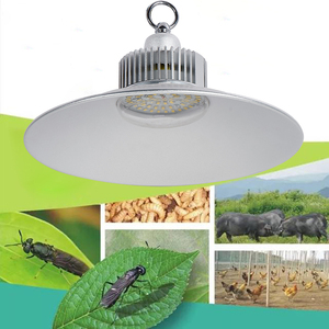 巨夏黑水虻补光灯led模拟太阳光100w高效种虫产卵功能灯室内孵化