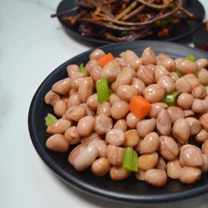东北特色延边朝鲜族风味美食卤香味水煮花生下酒菜凉拌菜即食小吃