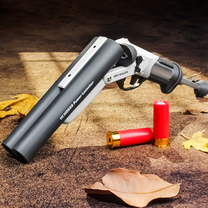 s686双管抛壳喷子来福散弹xm1014仿真尼龙金属儿童男孩软弹玩具枪