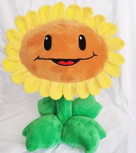 大嘴花毛绒玩具向日葵豌豆射手太阳花公仔玩偶儿童生日礼物游戏