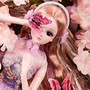 大型兮兮公主芭比洋娃娃限量版套装女孩珍藏版正版会说话的玩具布