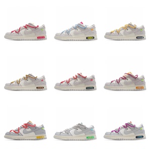 off-white x sb dunk low&quotthe 50&quotow联名男鞋女鞋红橙黄