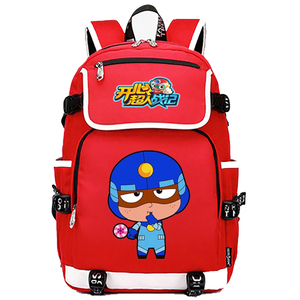 新款开心超人书包儿童双肩3d学生宝贝背小学生年级男女孩简约百搭