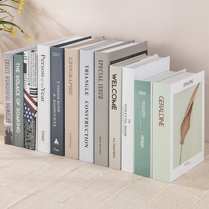 假书仿真书装饰书本摆件服装店拍照道具客厅ins装饰品摆设北欧风