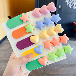 儿童发夹女夏季爱心发卡女童可爱刘海夹子小女孩公主星星卡子头饰