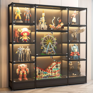 乐高展示柜家用模型柜透明玻璃礼品玩具收纳柜防尘高达雕像手办柜