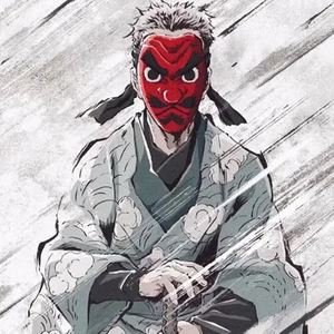 伊之助鬼灭之刃面具男女朋友聚会扮演.搞笑化妆舞会搞怪cos道具