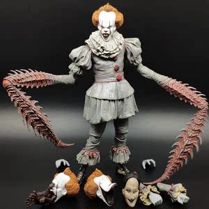 乐高7寸小丑回魂2 恐怖电影手办2019鬼娃回魂可动人偶玩具模型 n