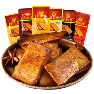 南街村豆干手撕素肉麻辣盒装散装豆腐干五香休闲零食品