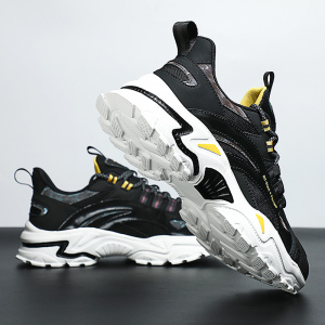 富贵鸟老爹鞋男2021秋季新款百搭ins潮超火跑步透气增高反光休闲