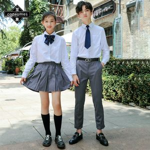 小学生班服校服套装英伦学院风秋季新款衬衫正装幼儿园园服绅士装