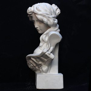石膏头像大琴女