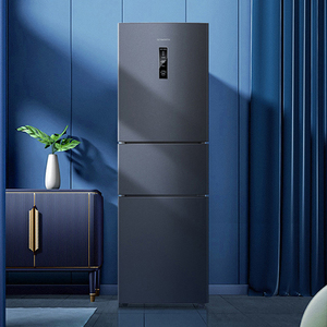 创维三门冰箱家用风冷无霜三开门两门租房双门一级节能变频电冰箱