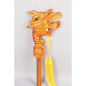 戏剧道具龙头拐戏曲佘太君手杖 老寿星拐杖 寿字辰字龙头杖包邮