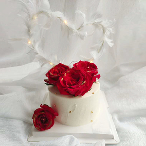 抖音皇冠网红玫瑰上海生日蛋糕北京同城配送杭州广州西安深圳合肥