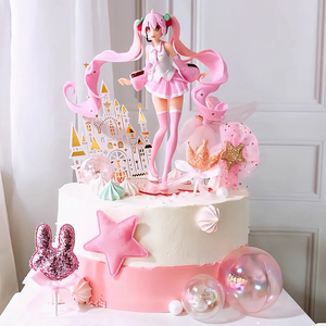 预订上海北京初音未来生日水果蛋糕广州深圳杭州同城配送女友女神