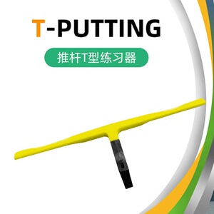 T-Stroke高尔夫推杆练习器T-Putting纠正姿势 室内外Golf推击用品