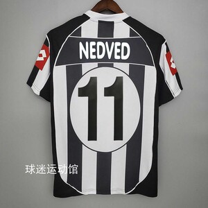 02-03尤布冯守门员复古球衣皮耶罗内德维德特雷泽盖文01-02主客场