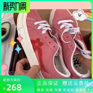 匡威onestar小花联名鞋golf