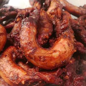 商委红肠品业代买店裕昌干肠味麻辣鸡脖一斤装色泽红润丝丝入味