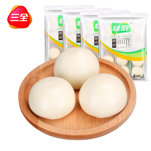三全快厨奶黄包360g*4包家庭儿童早餐包子馒头广式茶点心冷冻面点