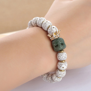 收藏级海南阿呆星月菩提手串正月原籽高密佛珠文玩情侣手链