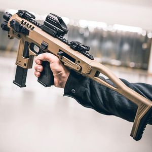 千变格洛克特g18卡宾套件软弹枪儿童玩具diy组装模型仿真抛壳1911