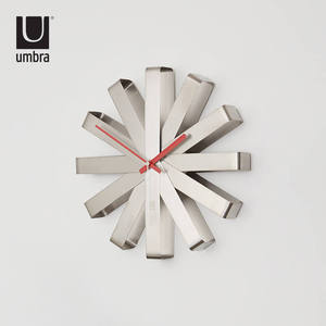 umbra挂表北欧轻奢装饰挂钟客厅创意挂墙钟表简约现代艺术时钟